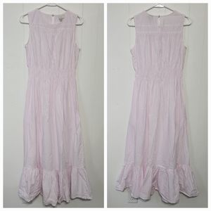 A new day lavender striped ruffle dress